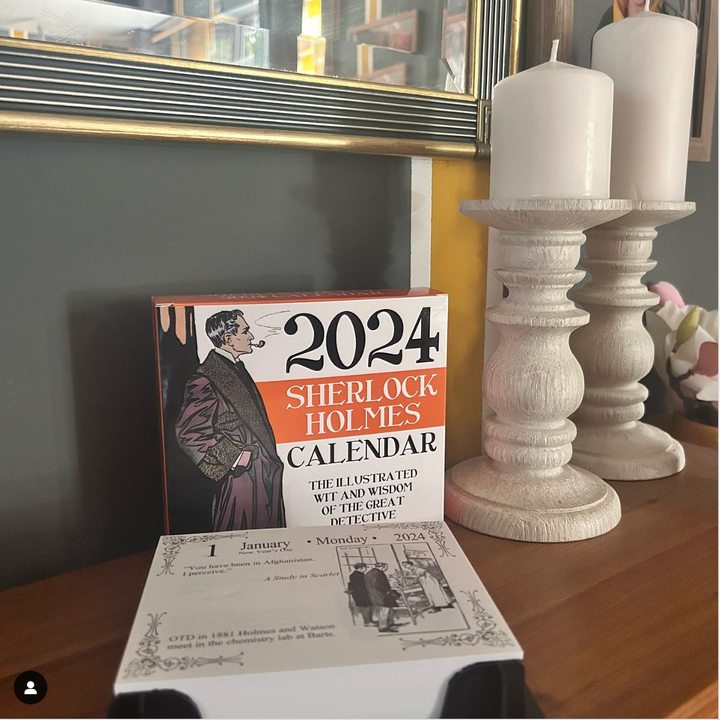 2024 Page A Day Sherlock Holmes Calendar Dear Holmes 2024 page a day sherlock holmes calendar dear holmes